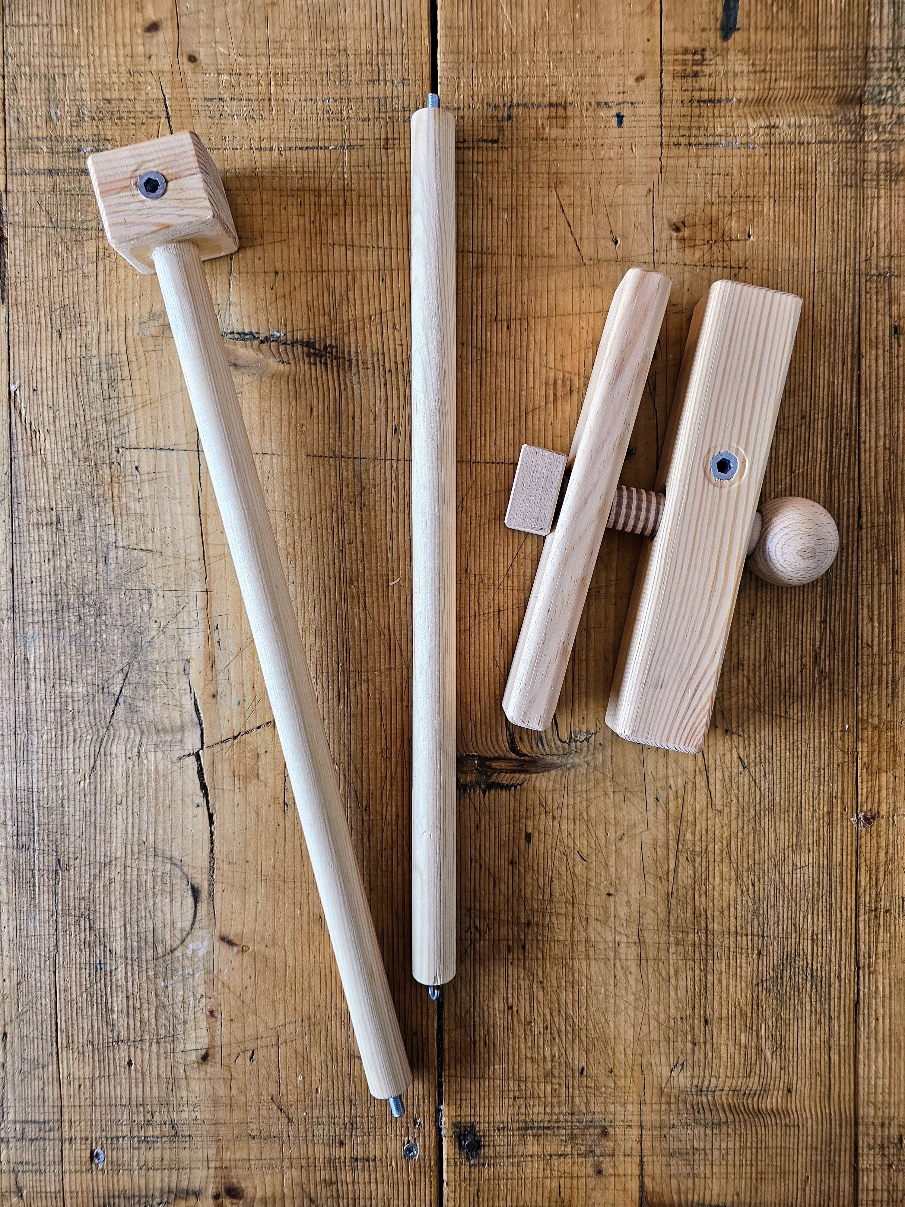 Set of 5x Montessori Mobiles with gym holder / crib arm / wall mount - Munari, Gobbi, Dancers, Octahedrons, Rainbow