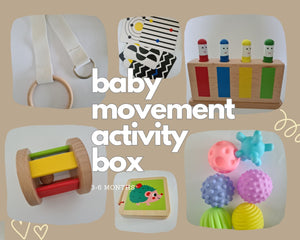 Montessori Activity Box, 3-6 months