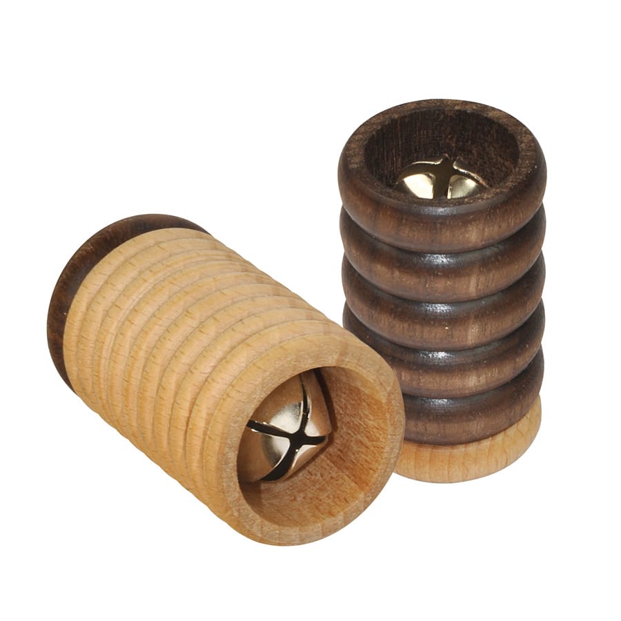 Mini Wooden Shaker - Baby Rattle.