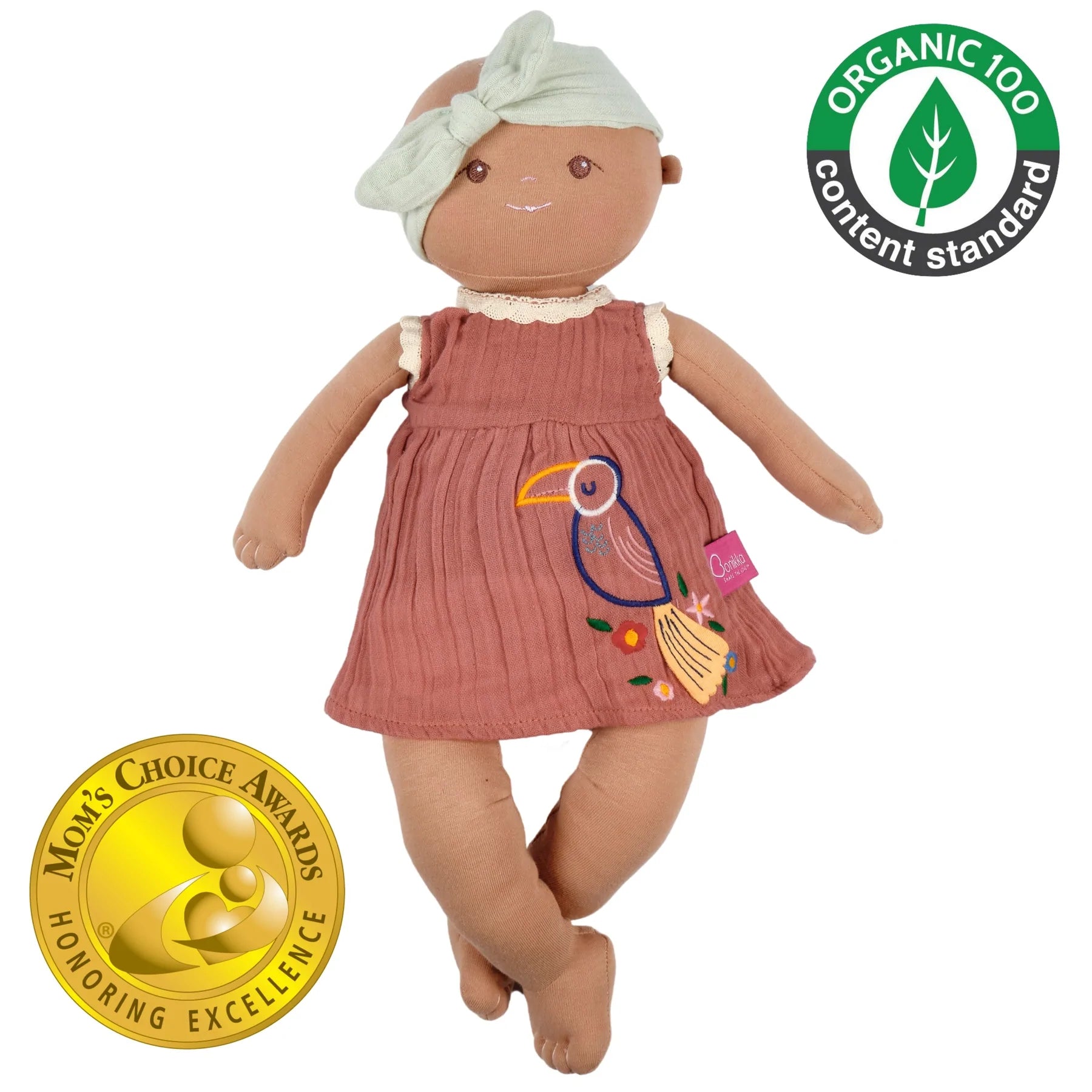 Bonikka Aria – Organic Baby Soft Doll Toy