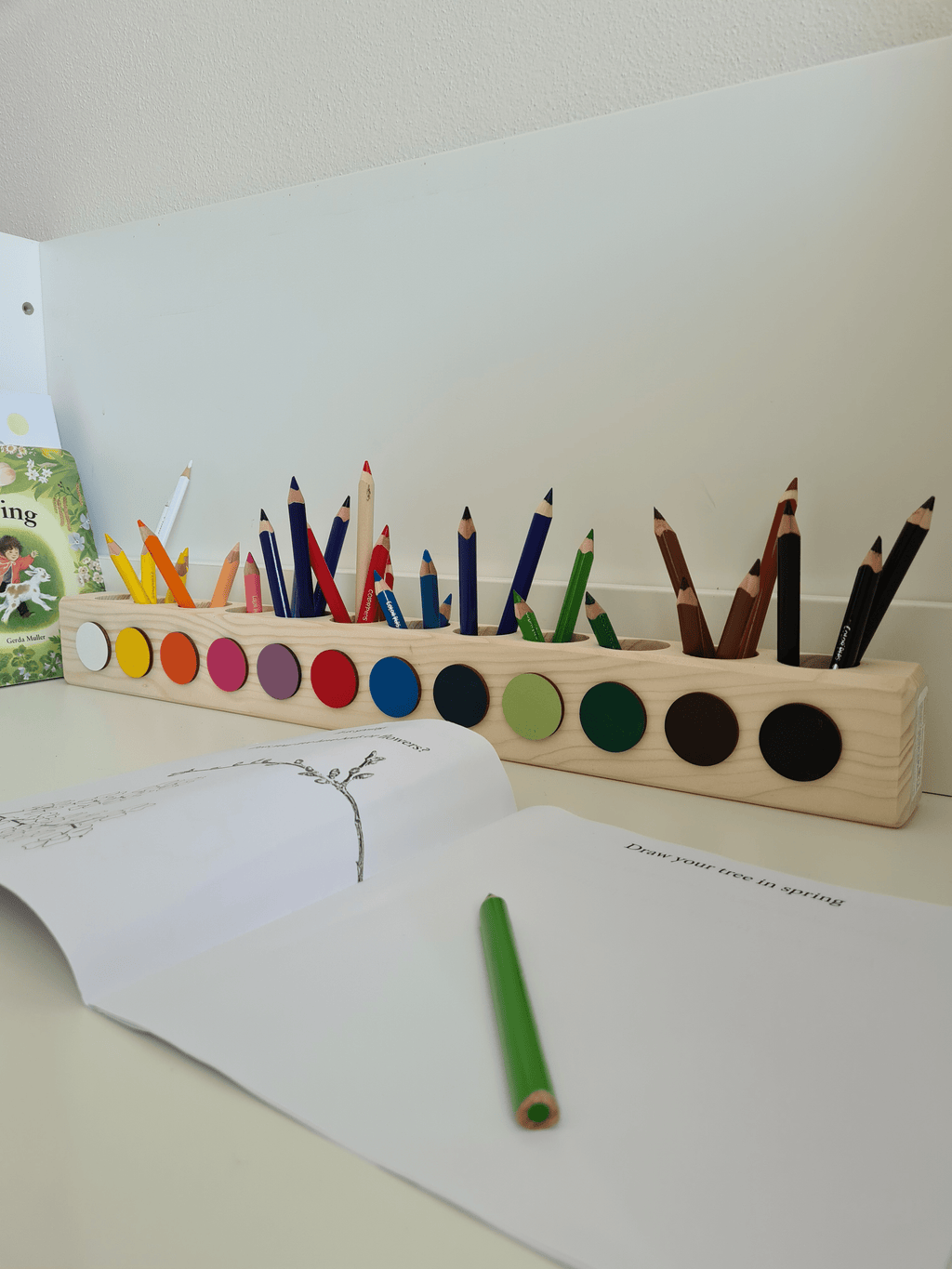 Color Sorting Holder - Jacob's Montessori