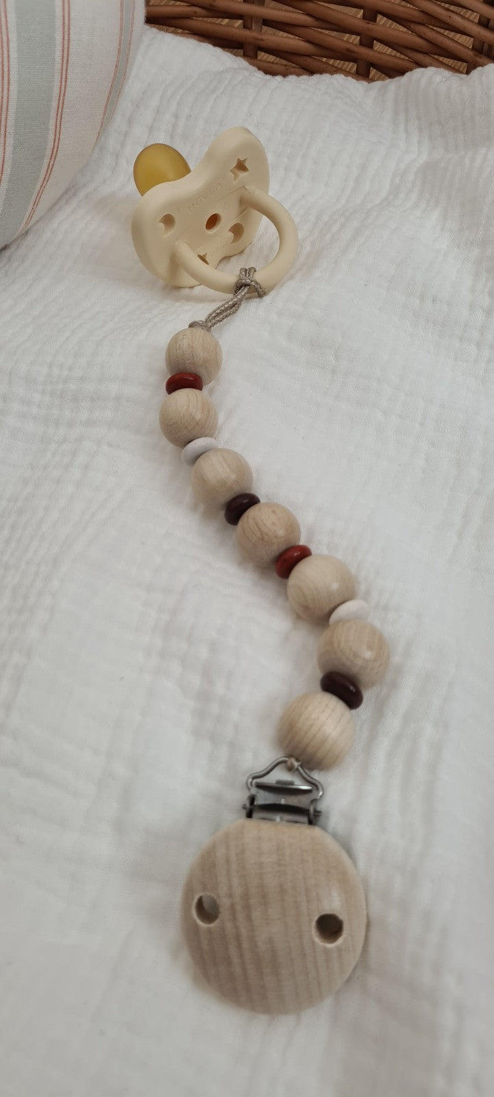 Wooden Beads Dummy Clip