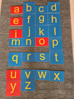 Load image into Gallery viewer, Lower Case Sandpaper Letters
