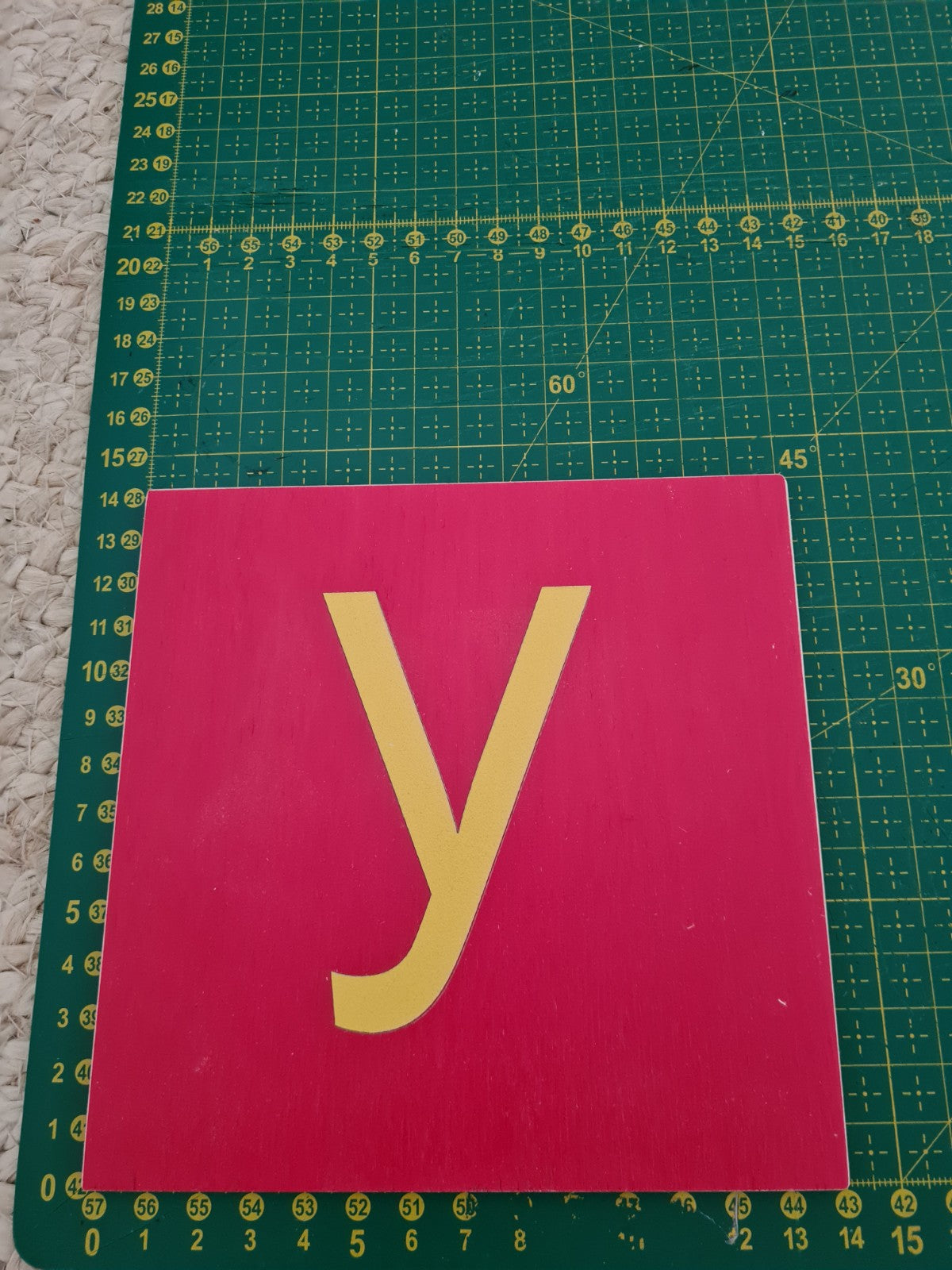 Lower Case Sandpaper Letters