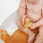 Load image into Gallery viewer, Alfie the duck. Natural Rubber Bath Toy Free of Holes.

