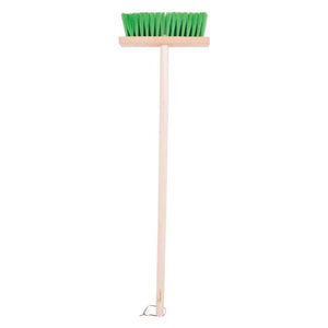 Long Handled Brush/ Bigjigs Toys Záhradná metlička s dlhou násadou zelená