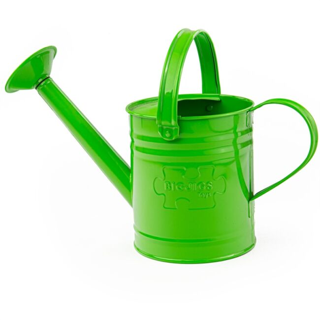 Watering Can with Top and Side Handle - Garden Tools for Kids, BigJigs