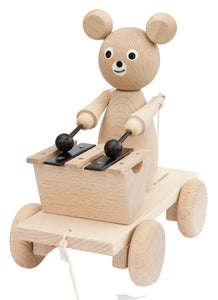 Wooden Bear with a Xylophone