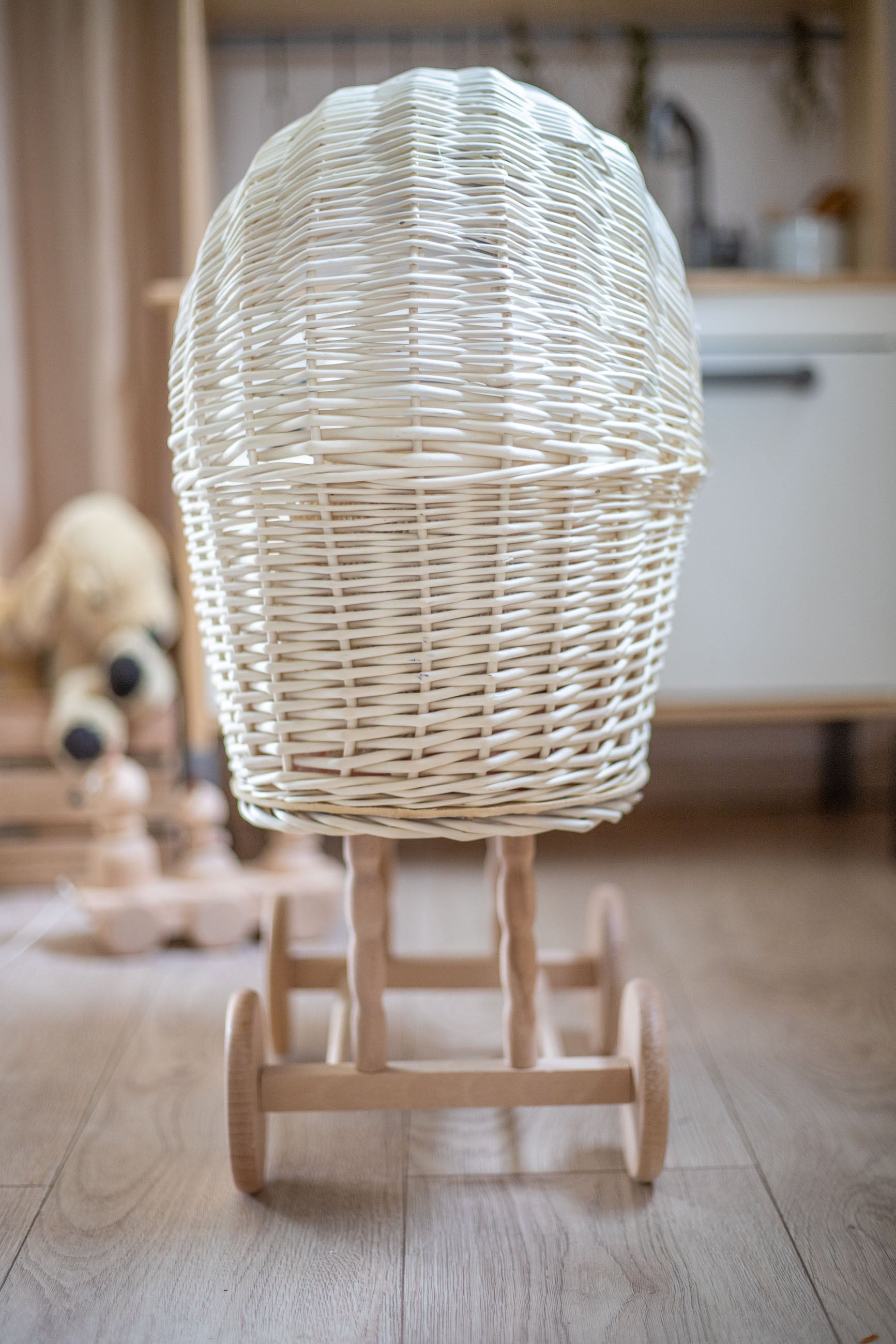 wicker baby doll stroller Wicker Baby Carriage, Wicker Doll Stroller, Wicker Doll Pram, Natural – Jacob's Montessori