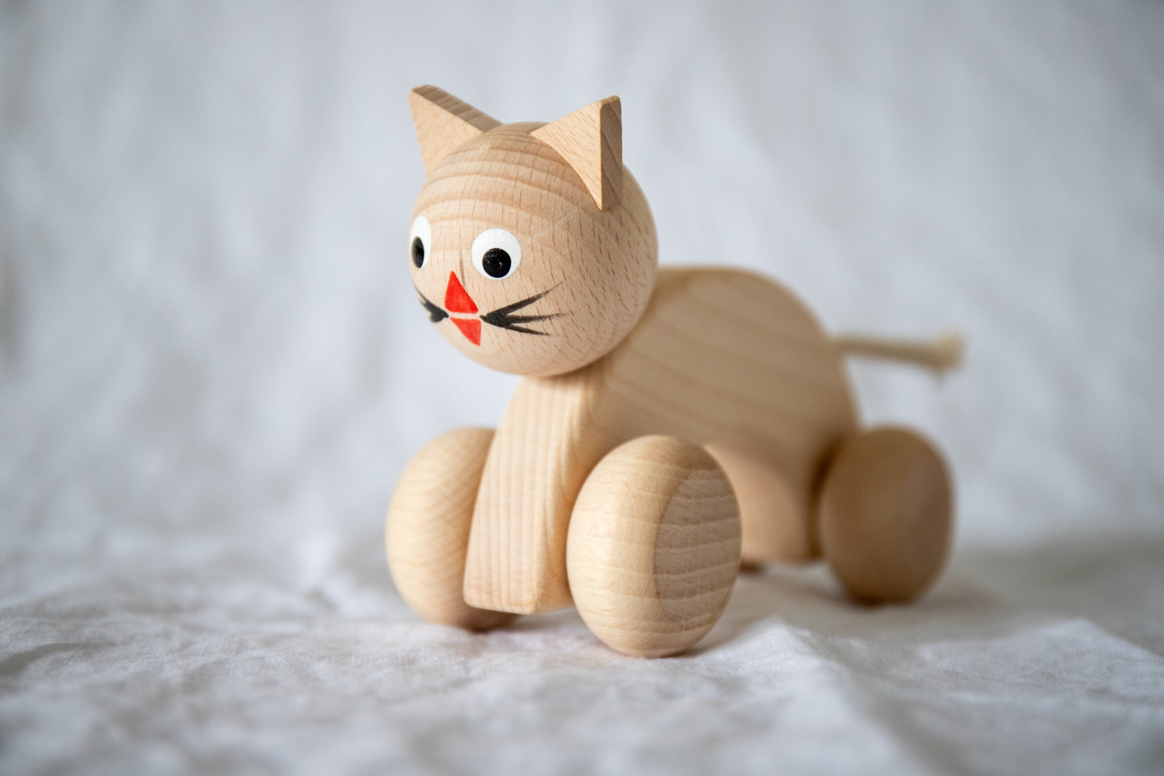 Wooden cat