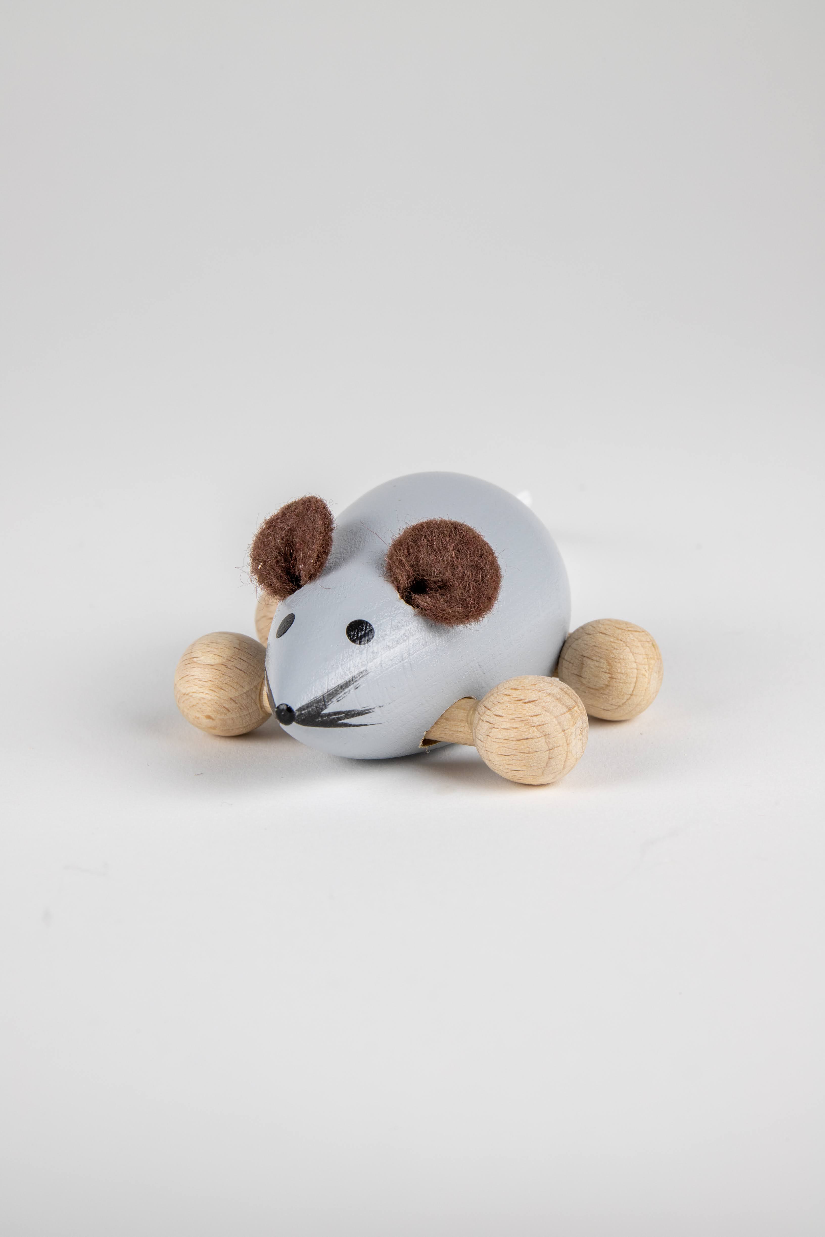 Gray Wooden Mouse