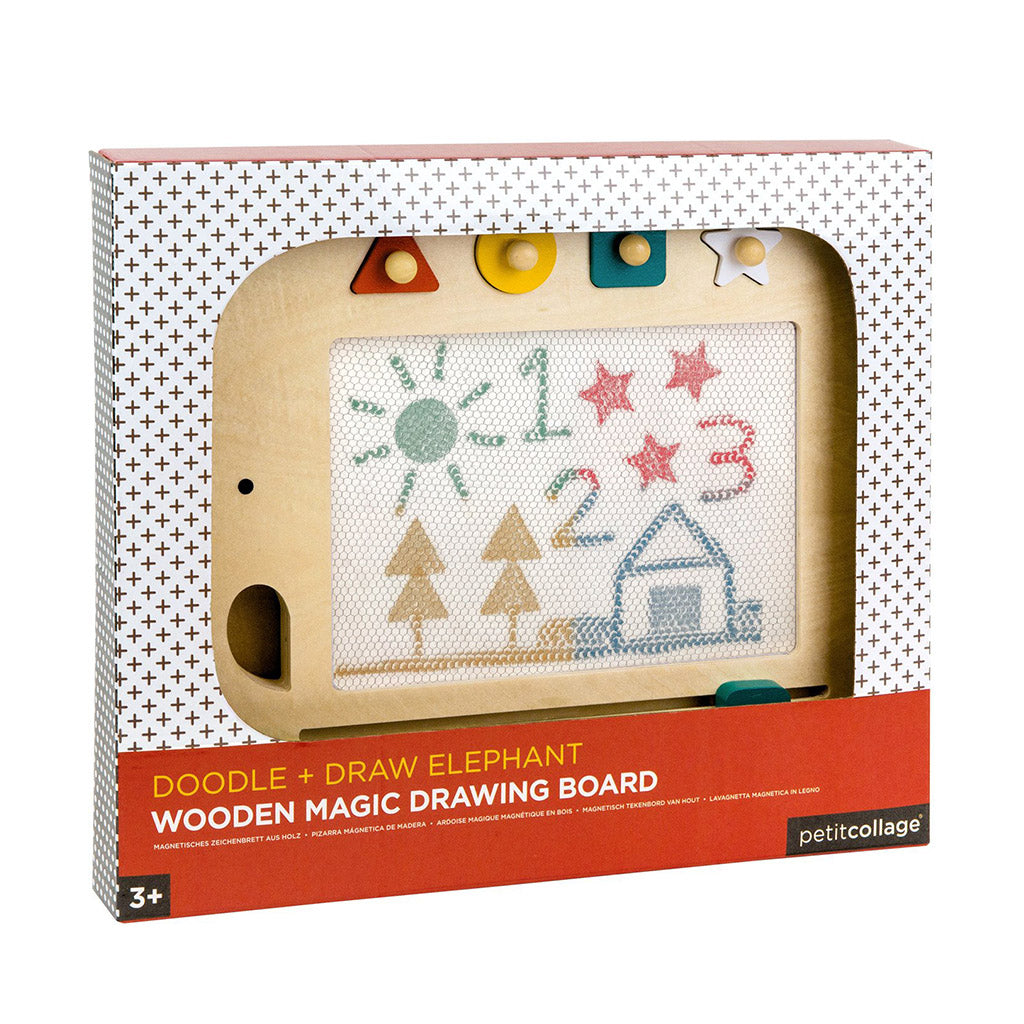 Wooden Magnetic Drawing Board Petit Collage — view 2