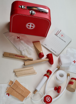 Load image into Gallery viewer, Wooden Doctors Set Toy
