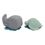 Load image into Gallery viewer, Splashtoy Ingolf the Whale &amp; Dagmar the turtle Giftset
