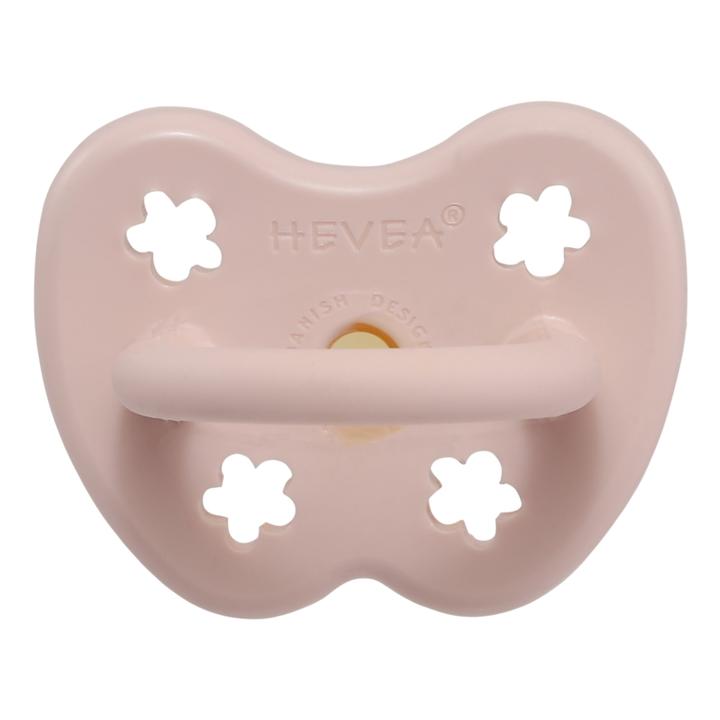 Hevea Pacifier, Powder Pink, 0-3 m