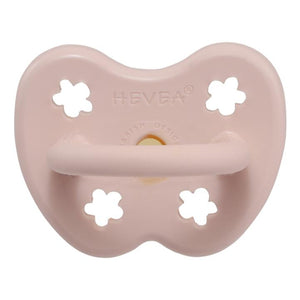 Hevea Pacifier, Powder Pink, 0-3 m