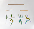 Holographic Dancers Montessori Mobile. hanging mobile