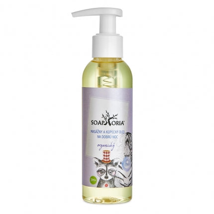 Soaphoria - ORGANIC MASSAGE & BATH OIL FOR A GOOD NIGHT