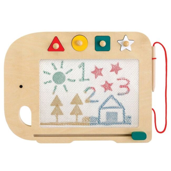 Wooden Magnetic Drawing Board Petit Collage