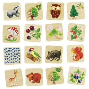 Memo Game Woodland Life